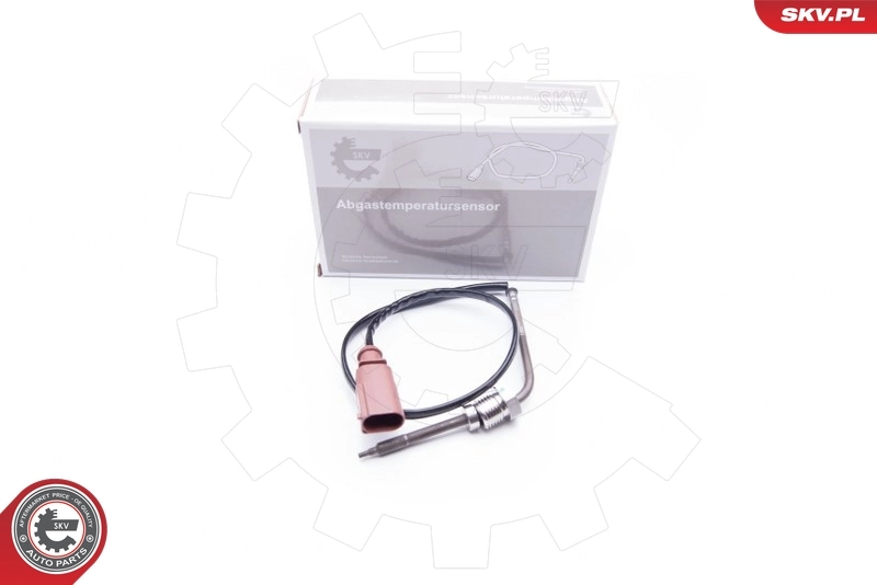 Sensor, exhaust gas temperature